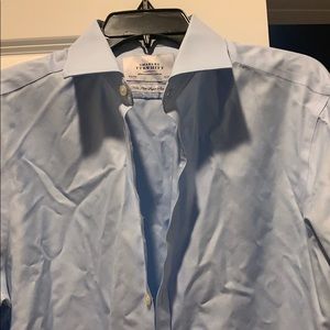 Men’s blue dress shirt